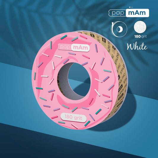 White disposable abrasive tape papmAm EXPERT (without plastic case) STALEKS PRO - Pipa Cosmetics Staleks Pro