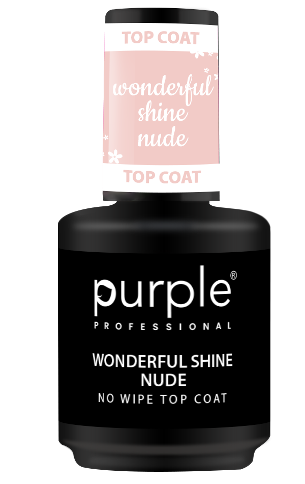Wonderful Shine Nude No Wipe Top Coat - Pipa Cosmetics