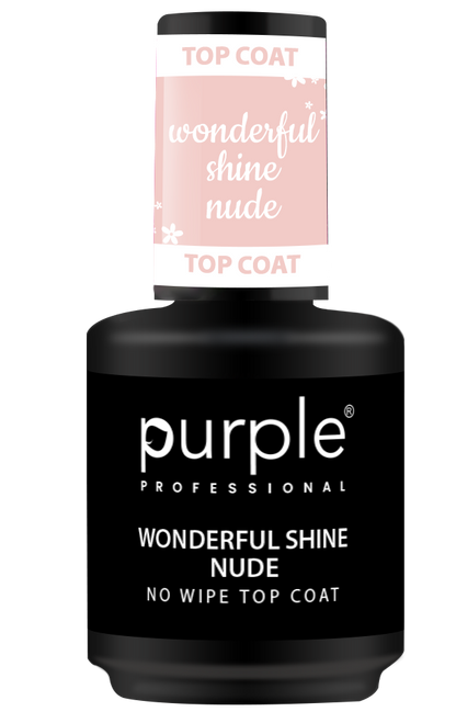 Wonderful Shine Nude No Wipe Top Coat - Pipa Cosmetics