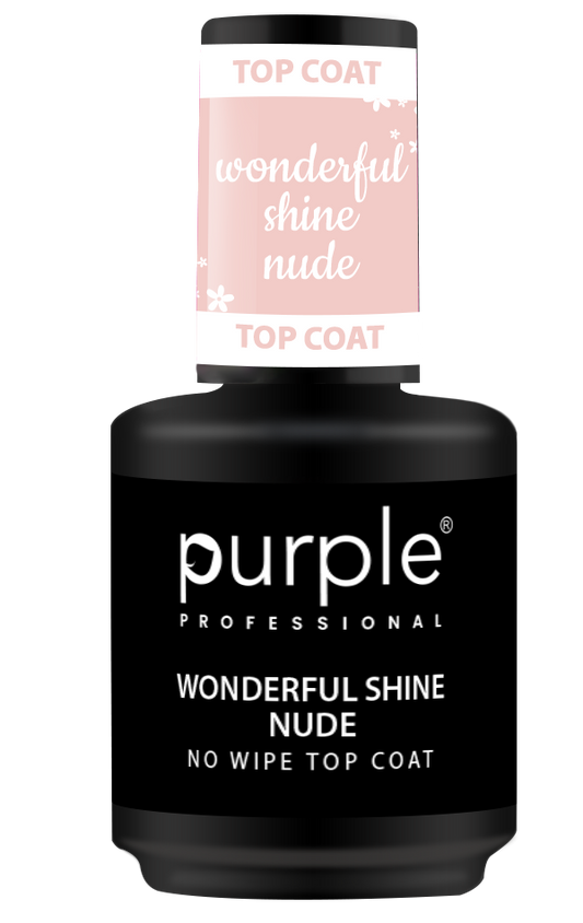 Wonderful Shine Nude No Wipe Top Coat - Pipa Cosmetics