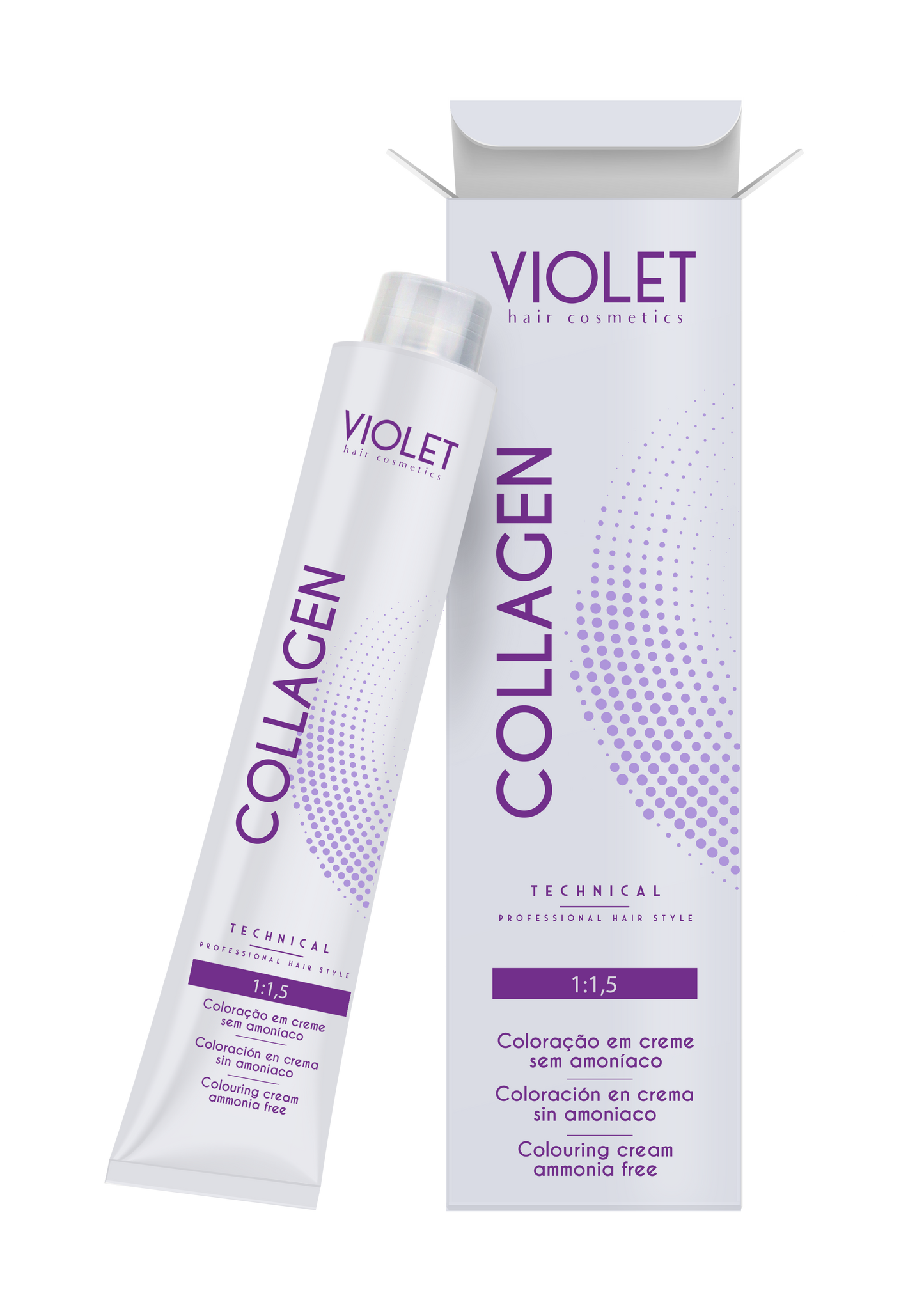 Haarverf Collageen 7.66 Intens Roodblond