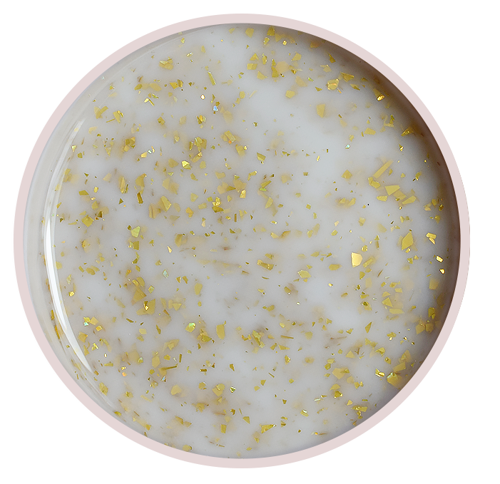 Builder Gel Pudding Marmor Golden - Pipa Cosmetics