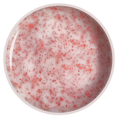 Builder Gel Pudding Marmor Red Glaze - Pipa Cosmetics