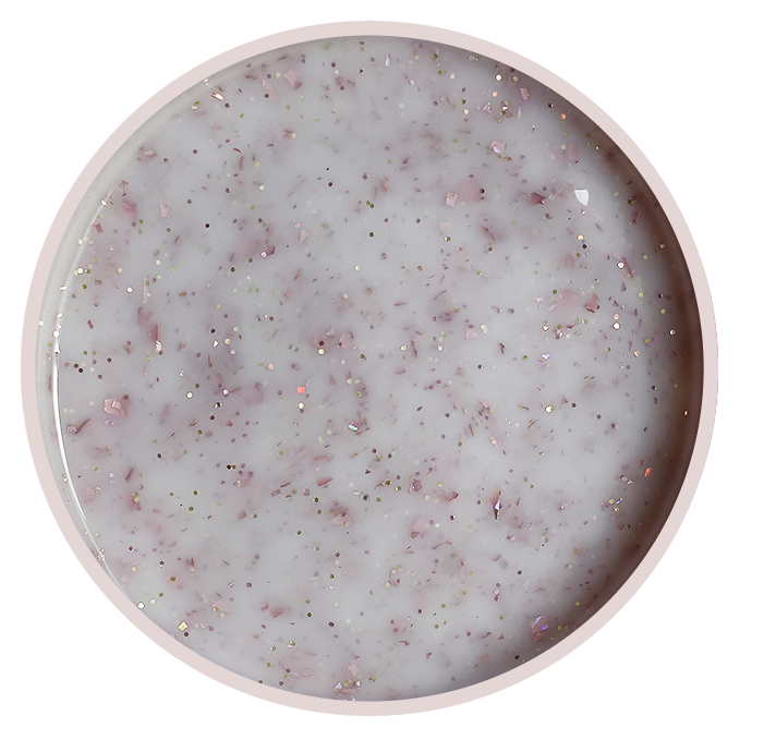 Builder Gel Pudding Marmor Rose Petal - Pipa Cosmetics