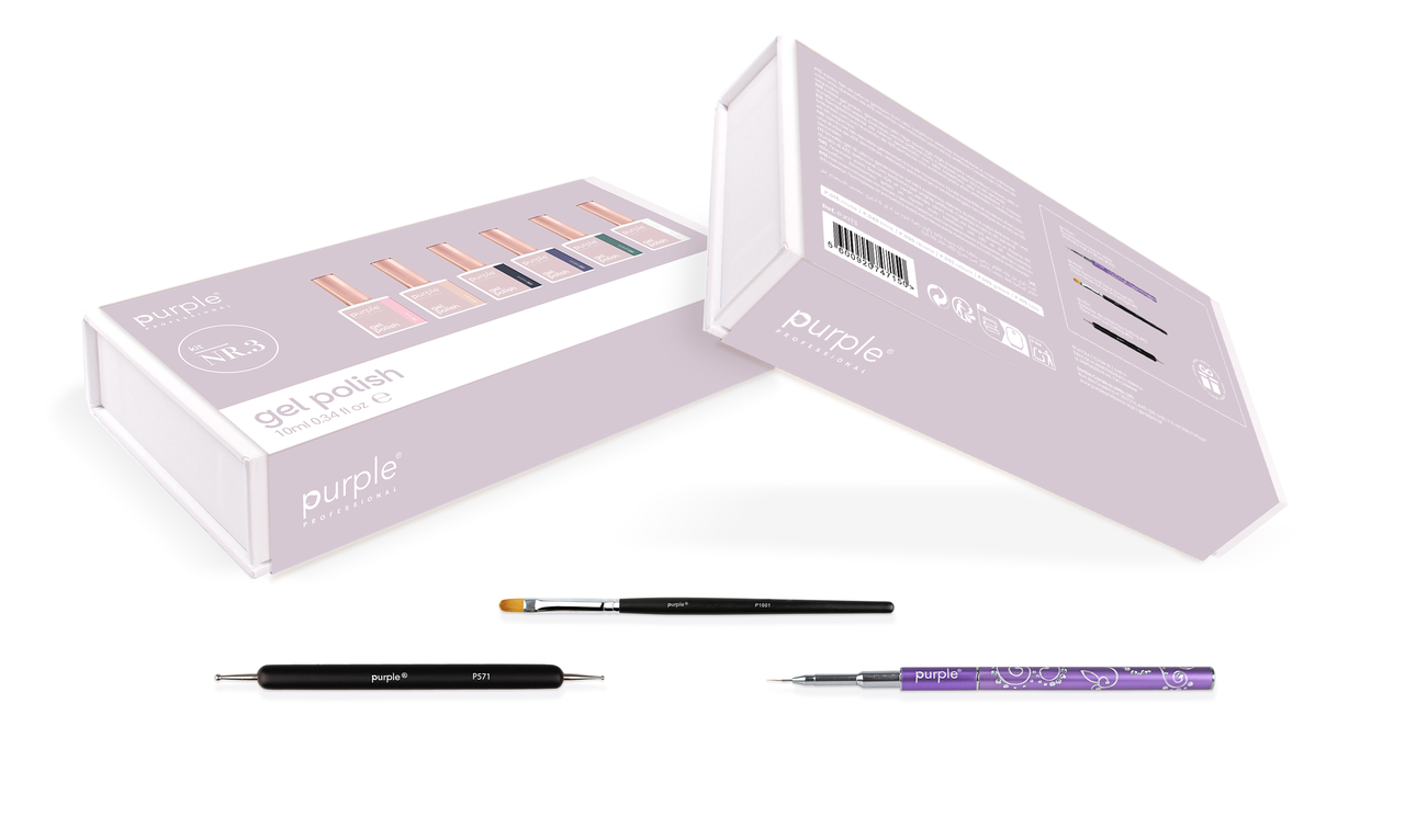 Kit Gel Polish 3 - Pipa Cosmetics