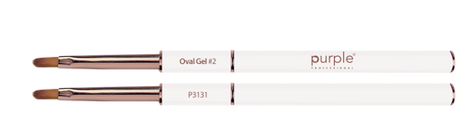 Oval Gel Brush #2 - Pipa Cosmetics