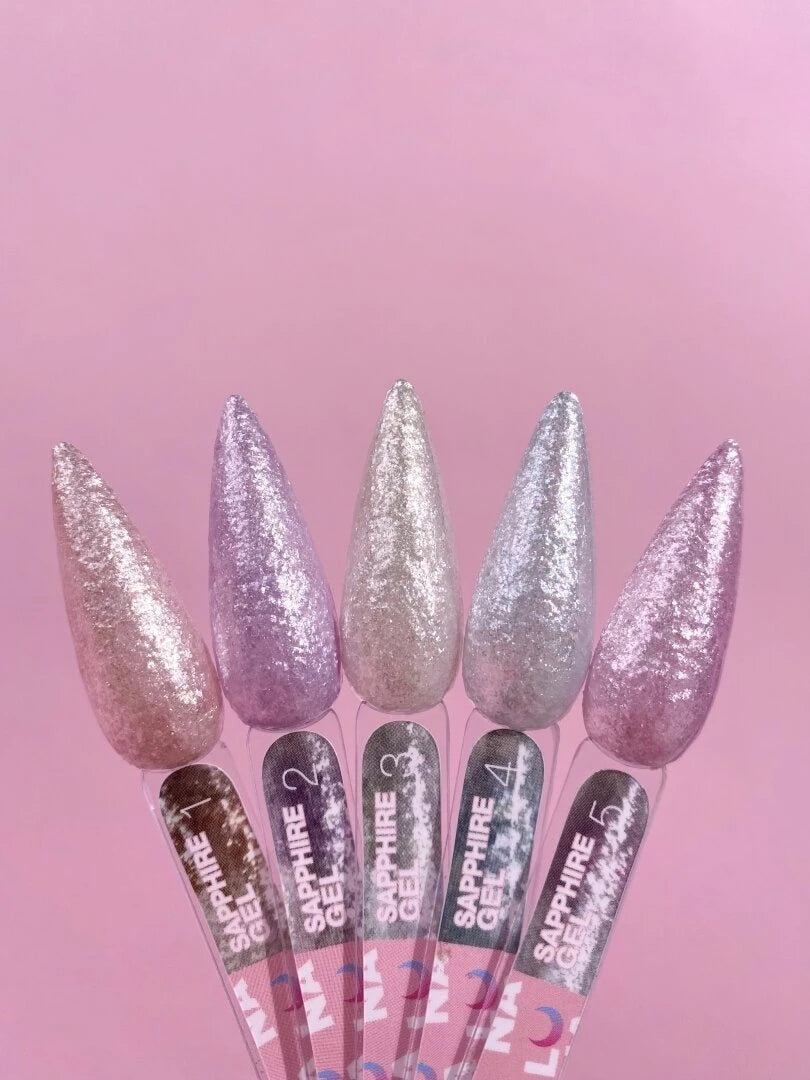 Sapphire Gel Glitter № 1 5ml