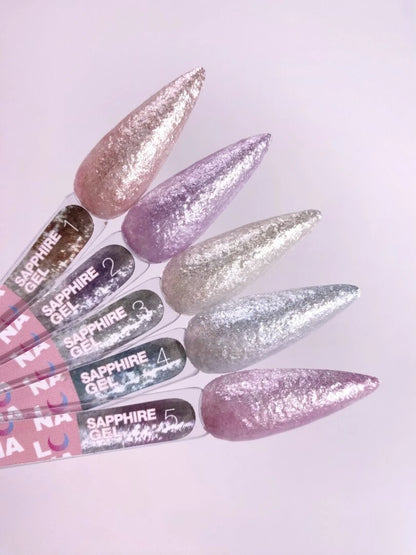 Sapphire Gel Glitter № 1 5ml
