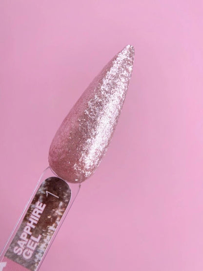Sapphire Gel Glitter № 1 5ml