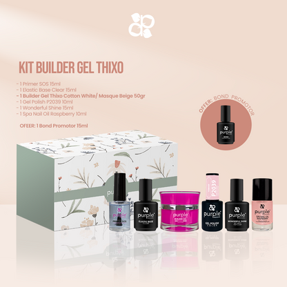 Kit Builder Gel Thixo - Cotton White