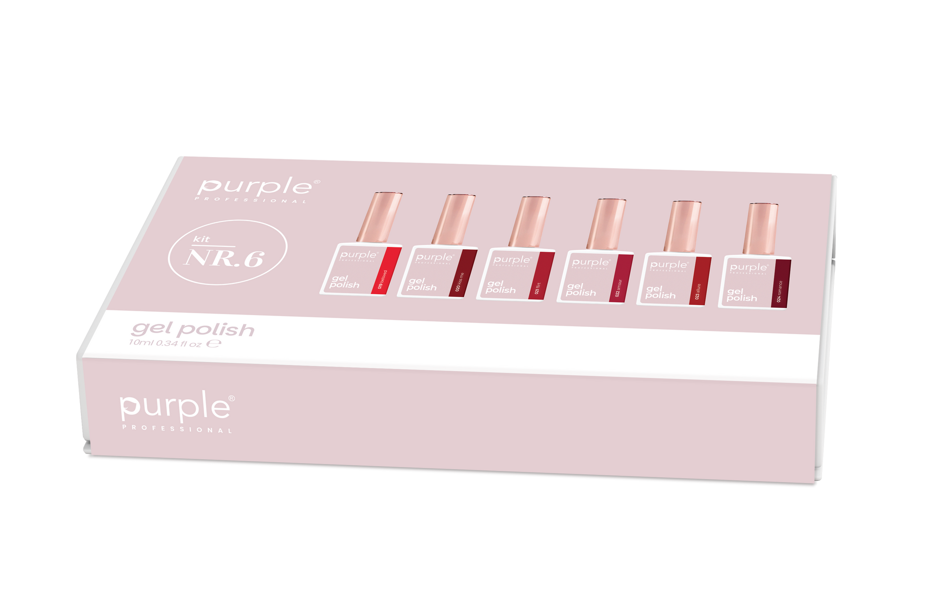 KIT GEL POLISH 6 - Pipa Cosmetics