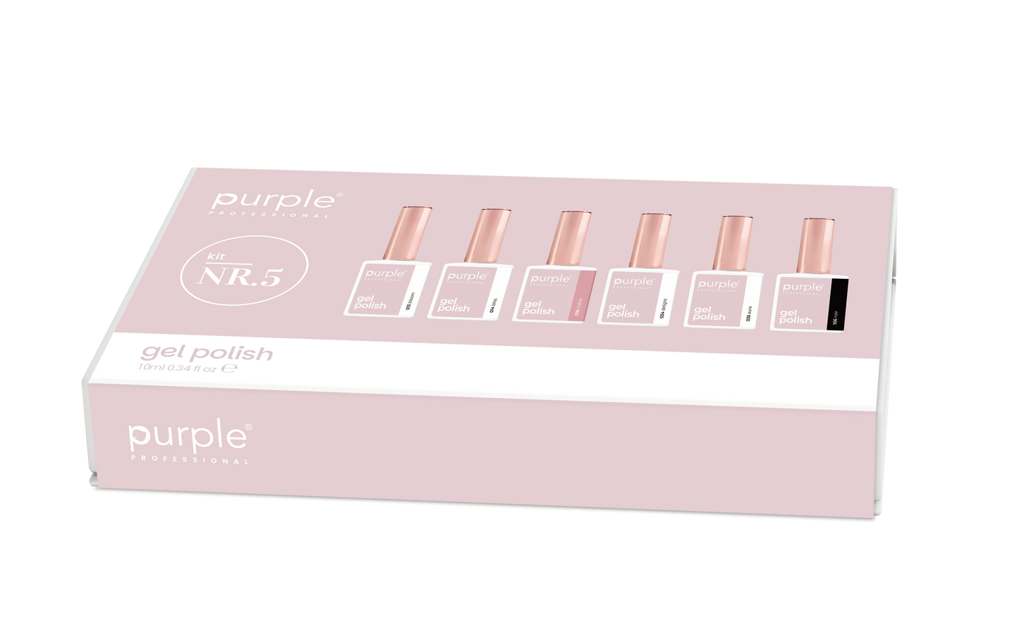 KIT GEL POLISH 5 - Pipa Cosmetics