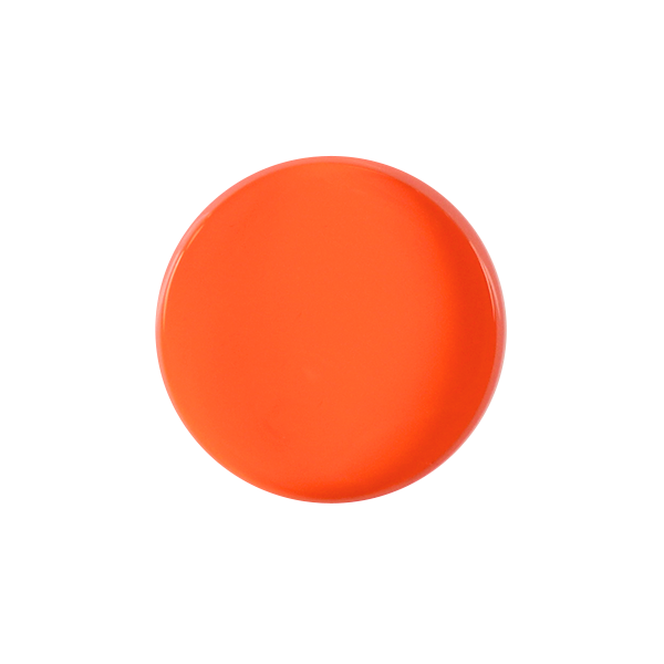 Gel Design Neon Orange No Wipe