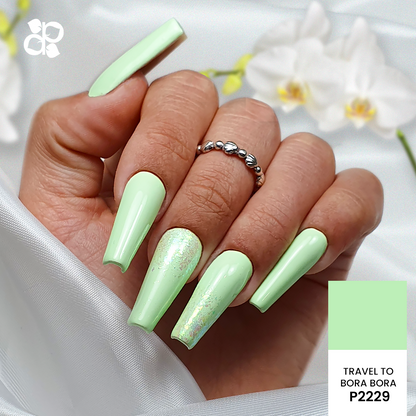 Gel Polish Reis naar Bora Bora