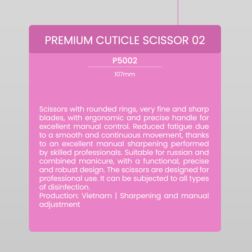 Premium Cuticle Scissor 02 107mm (japanese stainless steel)