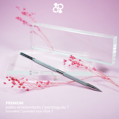 Rounded and Pointed Toothpick (japanese stainless steel)