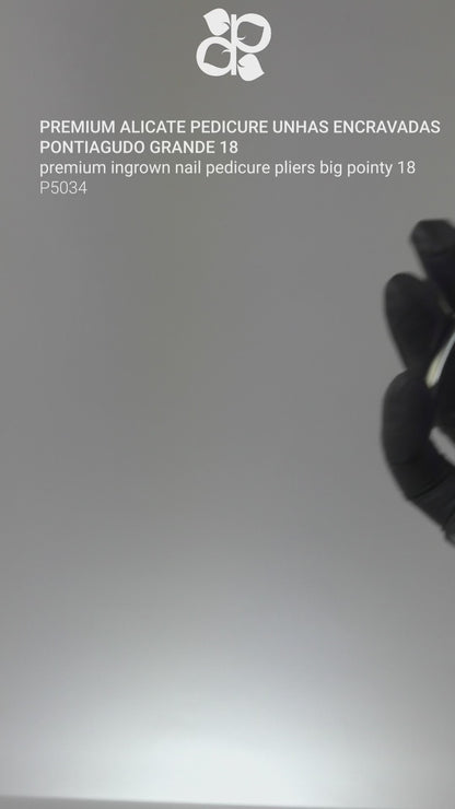 Premium Pedicure Nipper Ingegroeide Nagels Medium Puntig 19 110mm