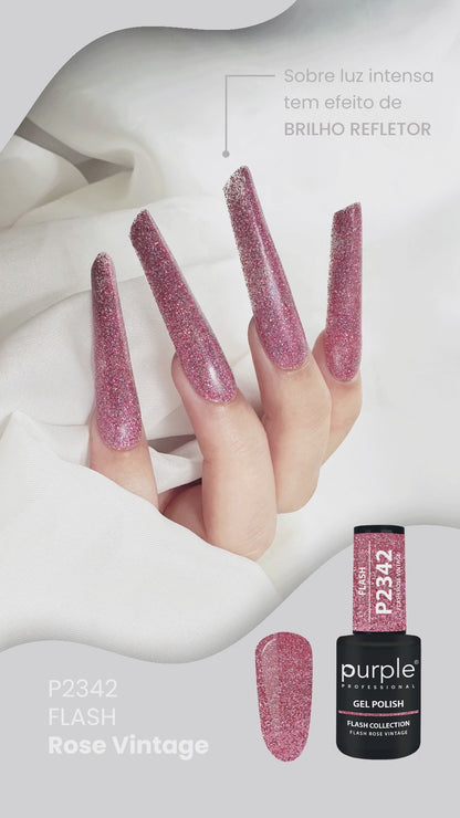 Gel Polish Flash Roze Vintage