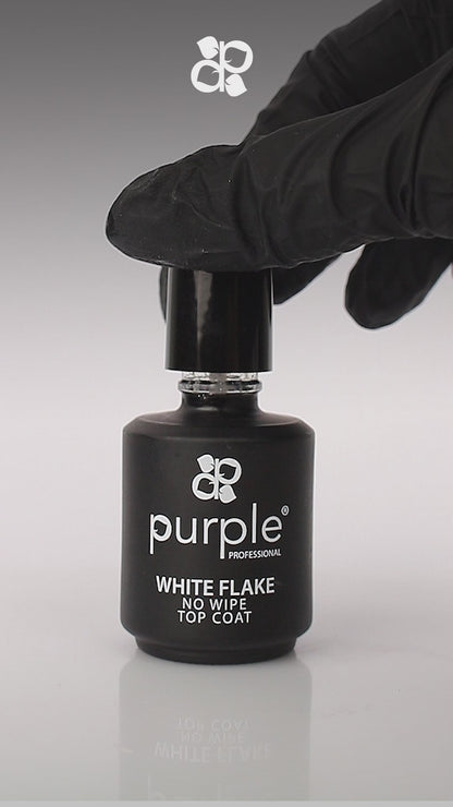 White Flake No Wipe Top Coat