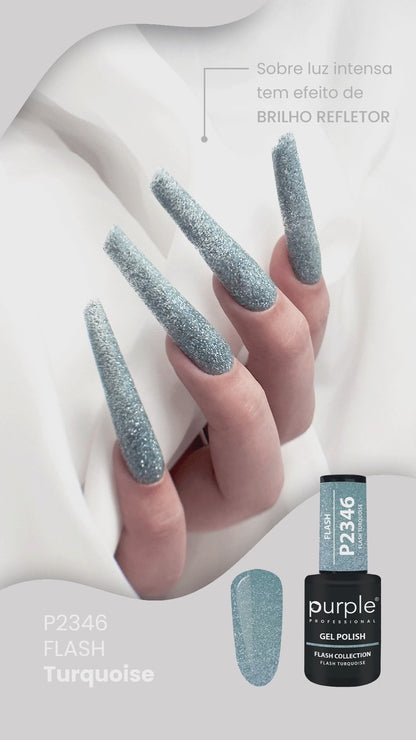 Gel Polish Flash Turquoise