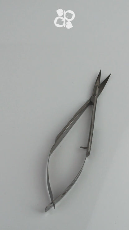 Premium Cuticle Microscissor 01 120mm Japanese Stainless Steel