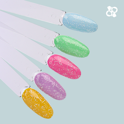 Witte vlokken, geen afveegbare toplaag